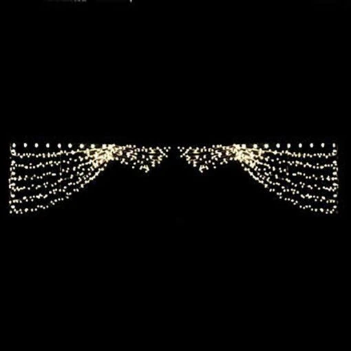 3' X 12' Curtain Of Lights, LED
