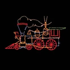 10' Belle Of The 80's Locomotive, LED