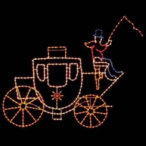 11' Victorian Carriage, LED