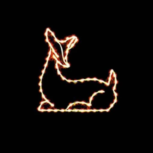 4' Laying Doe, LED