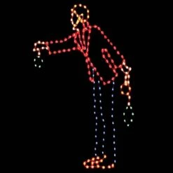 8' Victorian Man Tree Trimmer, LED