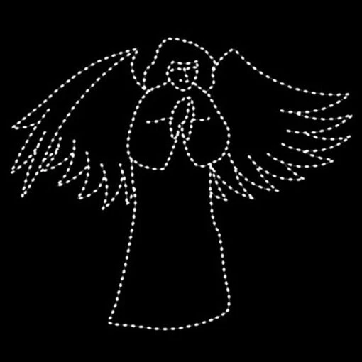 12' Angel Praying, LED