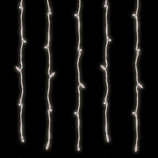 53 Light Warm White 5MM Curtain Lights