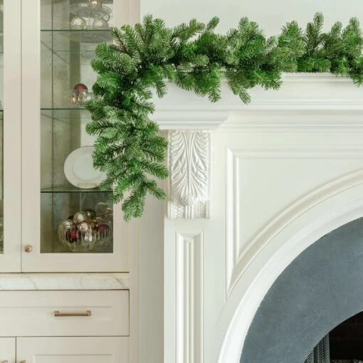 King Of Christmas 9' X 12" Cypress Spruce Garland Unlit
