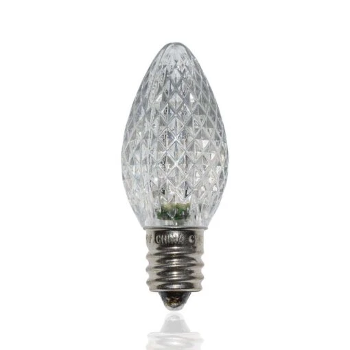 C7 SMD LED Retrofit Bulbs - Quick Change - Non-Dimmable - Minleon - Bag Of 25