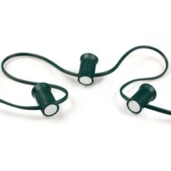 LITE-NETICS C9 Cord Green Wire - 12" Spacing - SPT-1 - 100'