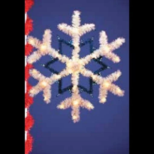 4' X 4' Star Snowflake